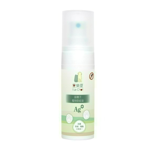 愛樂夏 銀離子寵物防蚊液30mL 銀離子 寵物 防蚊液 歐銀抗菌專家