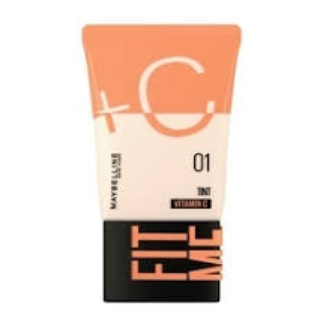 MAYBELLINE 媚比琳 FIT ME水啵啵裸妝乳 01 裸妝小C管 5ml 小樣 化妝品 裸妝乳 隔離霜 粉底液