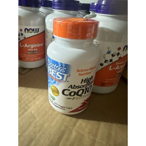 美國代購 Doctor’s Best 泛醇 高吸收輔酶 胡椒 CoQ10 素食膠囊 120顆