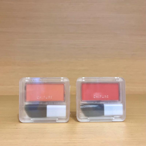 栗子美妝?｜CHIFURE 修容頰彩 542 443 附刷棒 刷具 全新 ??日本腮紅 腮紅盤 腮紅