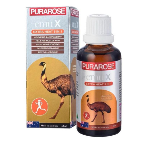 （?澳貨紐物）澳洲 Purarose-Emu X Extra Heat 5 合 1 鴯鶓油 *50ml
