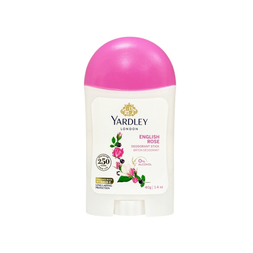 【Yardley London 雅麗】英倫玫瑰體香膏-English Rose(40g)【8128】