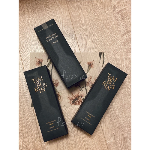 【Raku.co】現貨❤️‍?TAMBURINS香氛洗手液 沐浴露 250ML CHAMO 附提袋