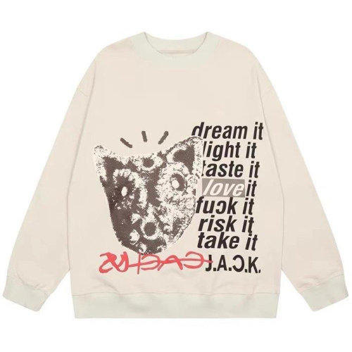 TRAVIS SCOTT CACTUS JACK DLTLFRT CREWNECK 塗鴉 潮流 長袖 大學 TEE