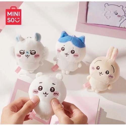 ?現貨?Miniso 名創優品 Chiikawa 吉伊卡哇 聯名 毛絨吊飾 吉伊 小八 烏薩奇 兔兔 小桃 飛鼠