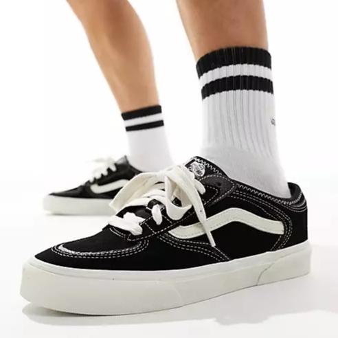 [unclev1966] Vans Rowley Classic 黑白 基本款 仿舊 滑板 百搭 人氣款