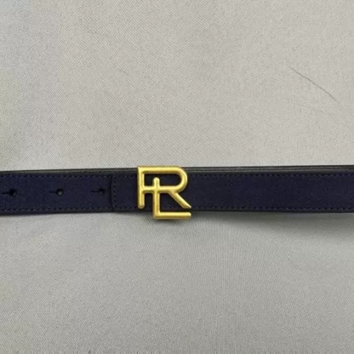 RL 皮帶 經典字母腰帶 鎏金色掛扣 藍配黑兩面用細皮帶 永恆不敗款?✨ ✔️ 國際運送約十幾天，可以等待再下單，謝