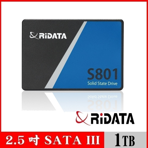 《SUNLINK》RiDATA 錸德 1TB 1T SATA-III 2.5吋 SSD固態硬碟S801 S901