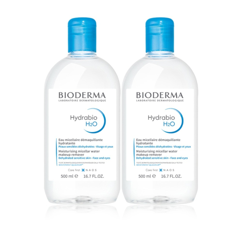 【Bioderma】貝膚黛瑪】水潤潔膚液500mlx2入(溫和潔淨 舒緩水潤)