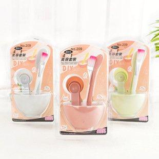 ??拉拉Lala＇s 韓版DIY美容面膜碗套裝化妝四件套工具