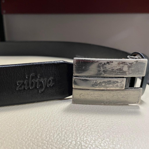 ZIBIYA 牛皮皮帶 真皮 台灣製 專櫃皮帶