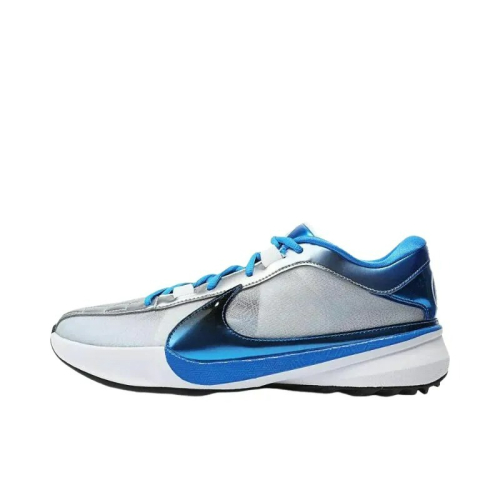 【大力好物】NIKE ZOOM FREAK 5 藍銀 字母哥 緩震 籃球鞋 DX4996-40