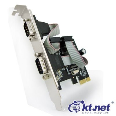 ~協明~ PCI-E 9公*2埠 RS232 擴充卡