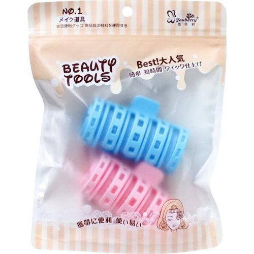時尚空氣髮捲器(2入)25mm-小 B-5072