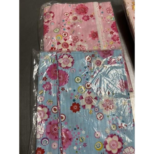 泡菜拉麵代購（請註明要粉色還是藍色）日本布料-花火 金平糖 古典傳統和服圖案 110*10公分去計算