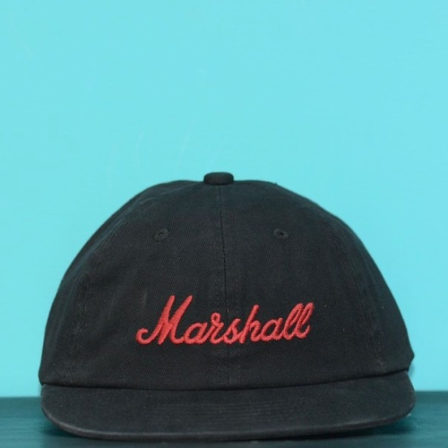 We Capital 現貨秒發 Rock ＇N＇ Roll MARSHALL 棒球帽 水洗斜布紋 老帽 五片帽 五分割