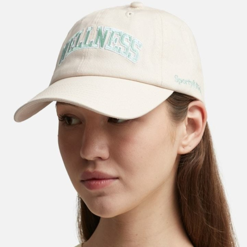 ✴Sparkle歐美精品✴ Sporty& Rich 美國品牌運動休閒品牌刺繡wellness棒球帽 帽子 現貨真品