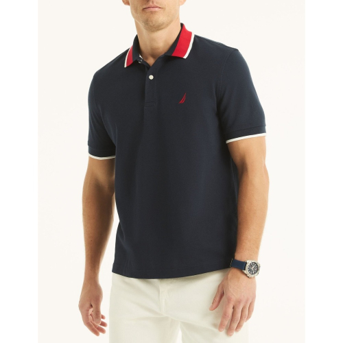 Nautica【M】【L】【XL】短袖POLO衫 經典版型 藍色 KR4500 全新 現貨