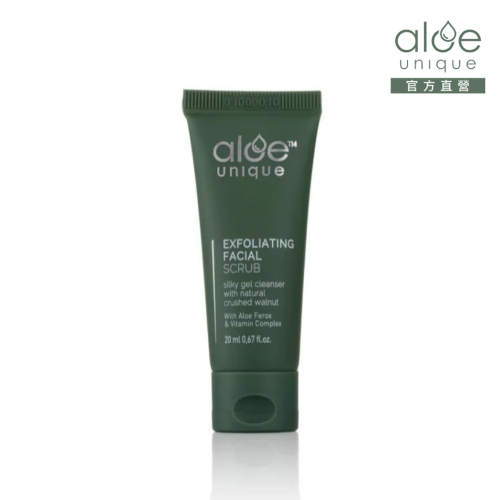 aloe unique 優尼客 去角質面部磨砂 20ml