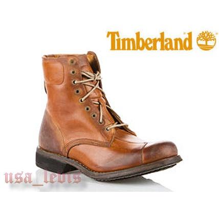 Timberland Boot Company Men＇s Colrain Mid Boot 仿舊棕色皮革8吋靴US10