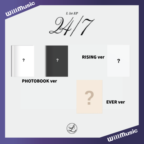 微音樂?金明洙 L (INFINITE) - 1ST EP [24/7] 單曲一輯