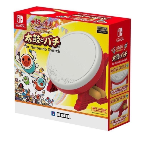 【爪娃堂電玩】任天堂 SWITCH NS HORI 太鼓達人 太鼓之達人 TAIKO 專用控制器