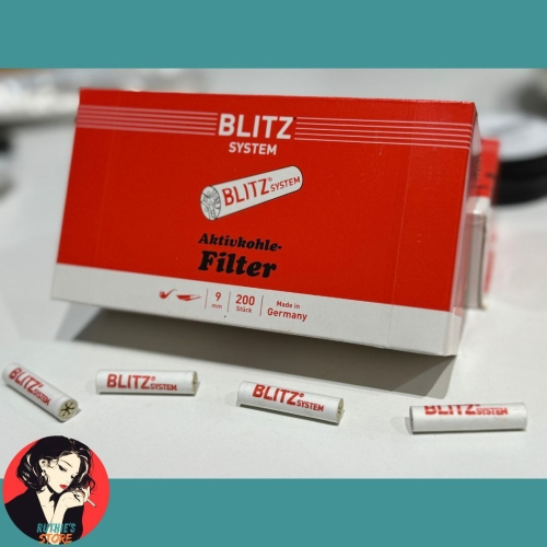 【德國直送】BLITZ 濾芯 9MM 閃電牌 BLITZ 閃電濾芯 200隻/盒