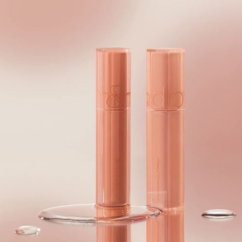 現貨在途｜rom&nd Dewy·ful Water Tint 清透水感光彩染唇釉 Peach Mocha 日本限定色