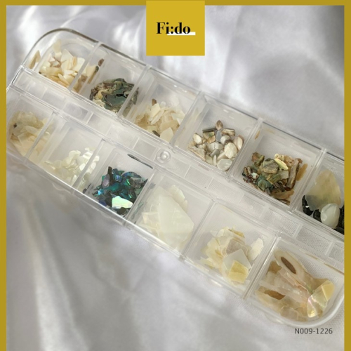 現貨供應｜美甲素材 天然貝殼片 美甲飾品光澤厚貝殼 綜合貝殼碎片組合