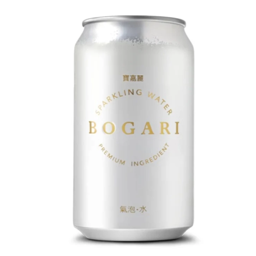【嚴選SHOP】BOGARI 寶嘉麗 氣泡水 開元 330ml SPARKLING WATER鋁罐【Z511】