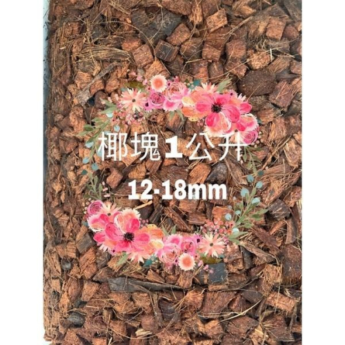 椰塊 1公升 椰糠 椰殼