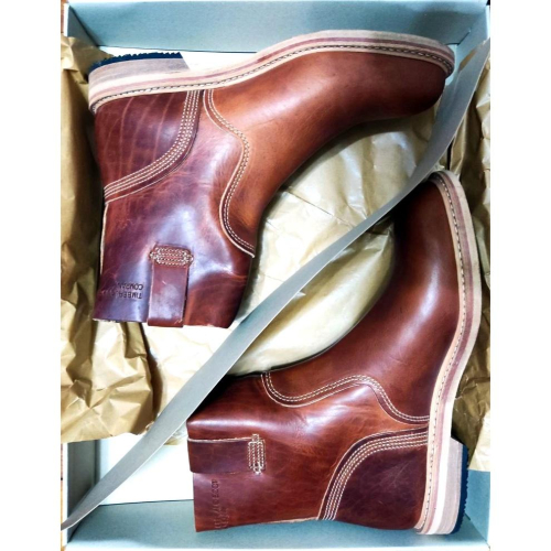 原價破萬賠售【Made In USA】TIMBERLAND頂級Boot Company 全手工 植稔牛皮 真皮短靴10M
