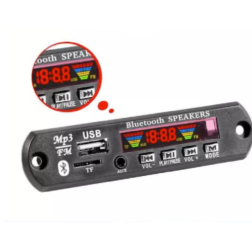 DC12V藍牙5.2車載MP3解碼板FM收音機主板接收器