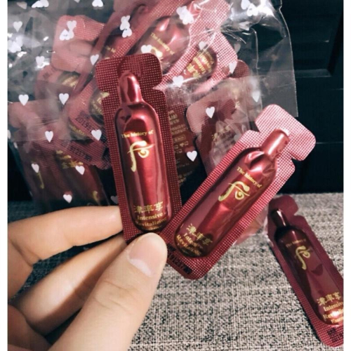 韓國后Whoo 津率享紅山蔘 紅山篸抗皺系列小樣 1包1ML