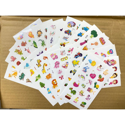 平面貼紙 卡通 診所 托兒所 幼稚園 補習班 贈品必備 獎勵小禮物