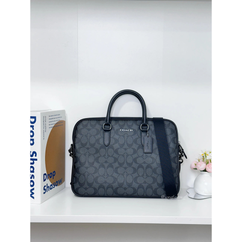 美國代購??台灣現貨 Coach 男款 手提公事包