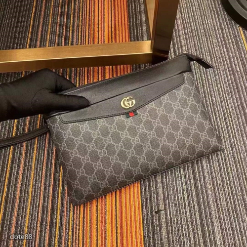 GUCCI古馳小牛花皮獨特風格製作超大容量空間設計百搭 簡約 時尚潮流行 奢華多隔層多卡位+暗格拉鍊