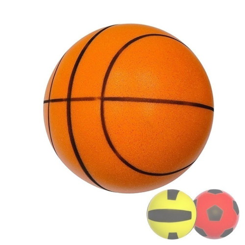 特波士高彈靜音球(小籃球/小足球/安全玩具/親子同樂/泡棉球/團康)