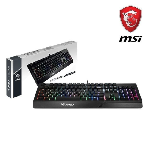 ~協明~ MSI微星 VIGOR GK20 GAMING KEYBOARD 電競鍵盤