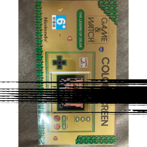 售 全新未拆品 薩爾達版 Nintendo GAME&WATCH COLOR SCREEN 任天堂復刻第一世代迷你掌機