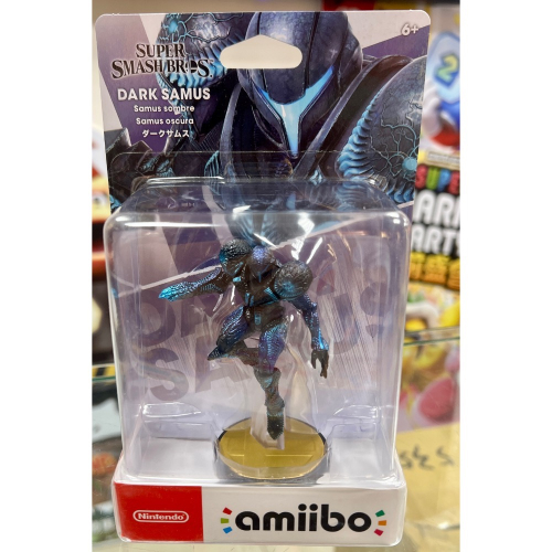 任天堂 AMIIBO SWITCH 任天堂明星大亂鬥 銀河戰士 黑暗薩姆斯 DARK SAMUS 全新品［士林遊戲頻道］