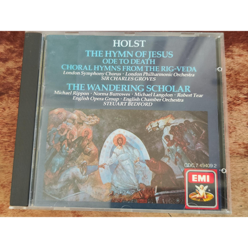 Holst Groves Bedford The Hymn Of Jesus The Wandering Scholar