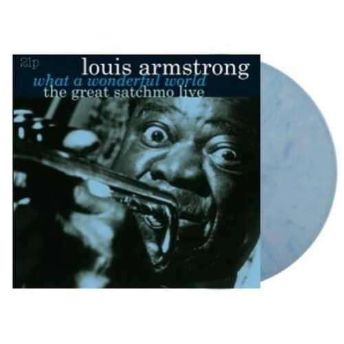 【絕版黑膠】Louis Armstrong《What A Wonderful World》限量彩膠 路易斯．阿姆斯壯現場