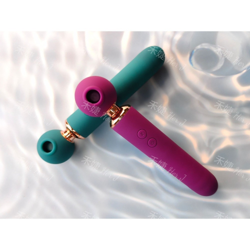 (現貨)吸允+拍打+伸縮三合一強頻自慰器女用G點刺激AV棒