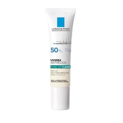 理膚寶水 LaRoche-Posay 全護極致抗油光防曬亮白乳 TONE-UP CLEAR 30ML 最新效期