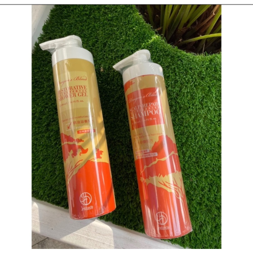 珍朵絲特 龍血求麗頭皮修護洗髮精/龍血求麗潤澤修護沐浴乳500ml 精油 0矽靈 修護 沙龍