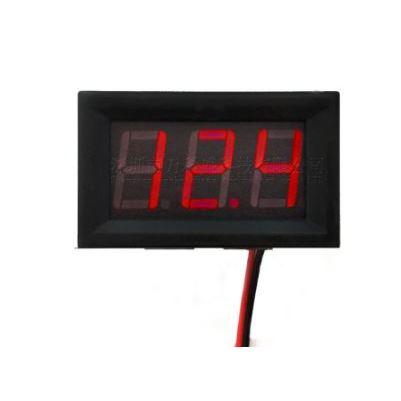 ??拉拉Lala＇s 兩線DC5V-120V直流數顯電壓表數位電壓表頭 電動車錶頭防反接0.56