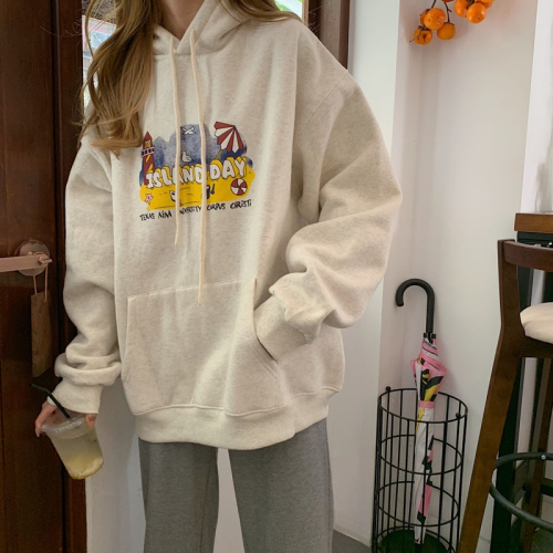 美式潮牌ulzzang衛衣女秋冬寬松韓版ins潮bf慵懶風加絨加厚上衣服