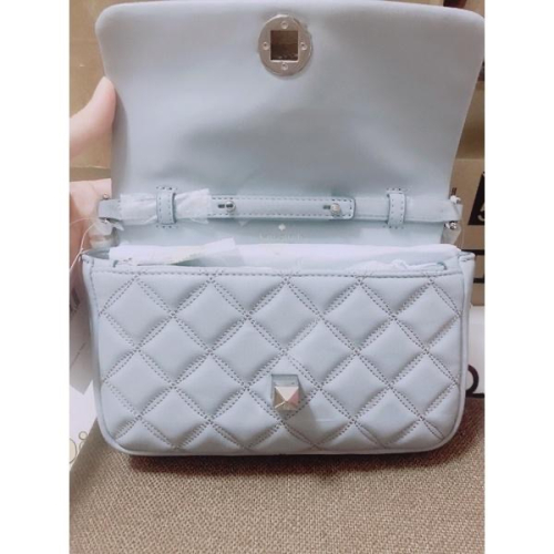❤️?德耀商行❤️kate spade 羊皮鍊包 寶寶藍限量