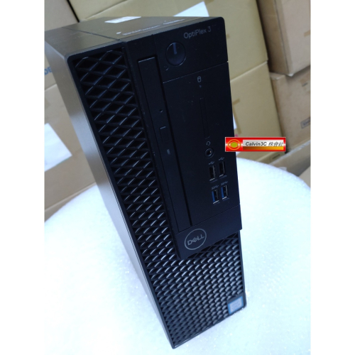 Dell 戴爾電腦 SFF 小型主機 Intel第八代 G5400 雙核心 DDR4 16G SSD 含Win10作業系